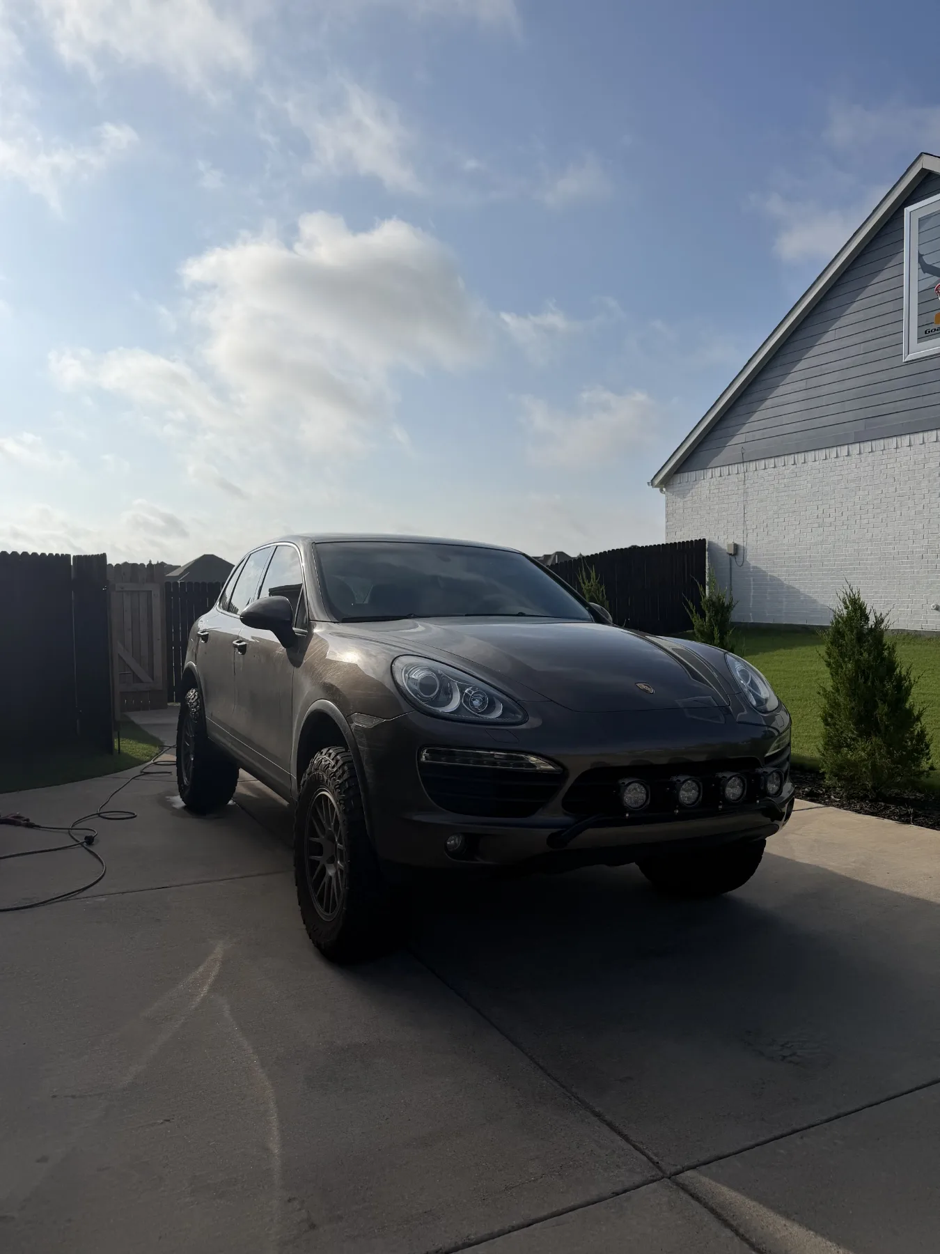 Porsche Cayenne, before
